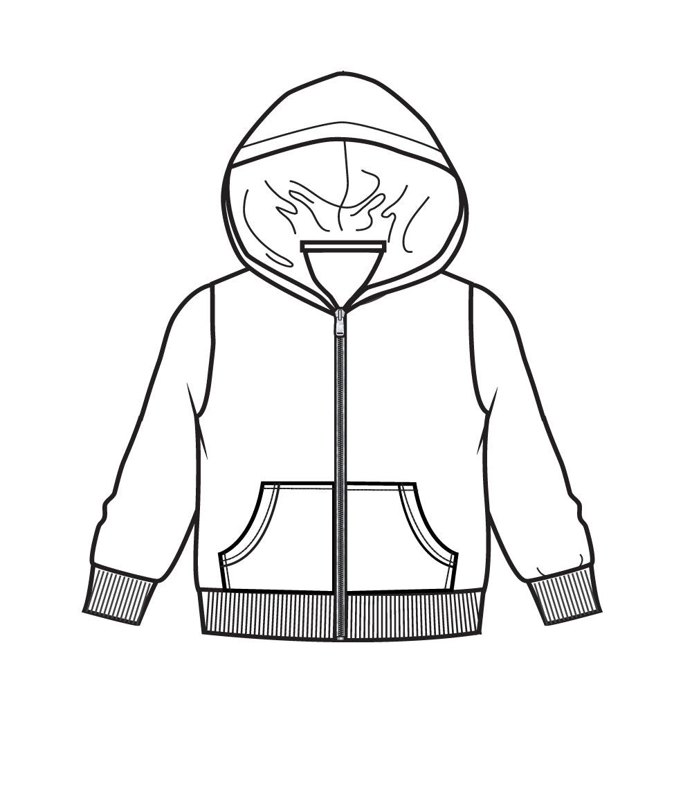 Chaqueta polar con capucha y cremallera frontal para hombre, tallas S-XL, color blanco - 0283609