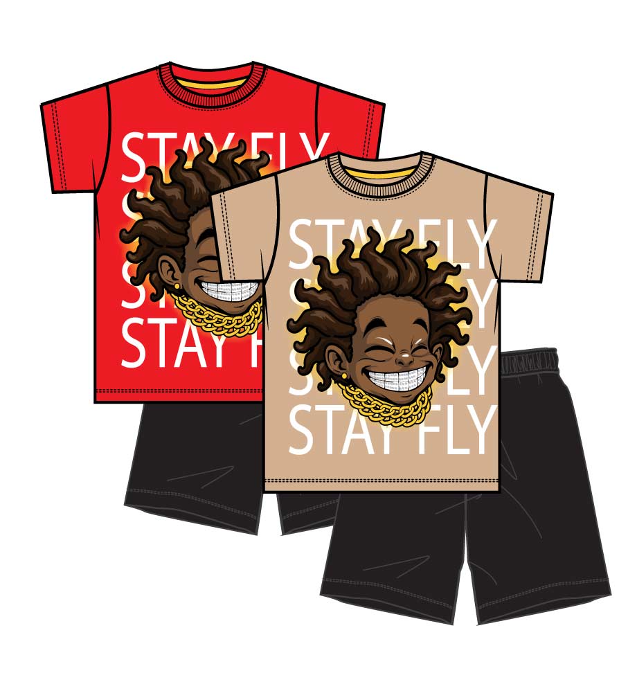 S1OPE Jersey Top Trendy Boy Screen W Rhinestone and Athletic Shorts-1335501