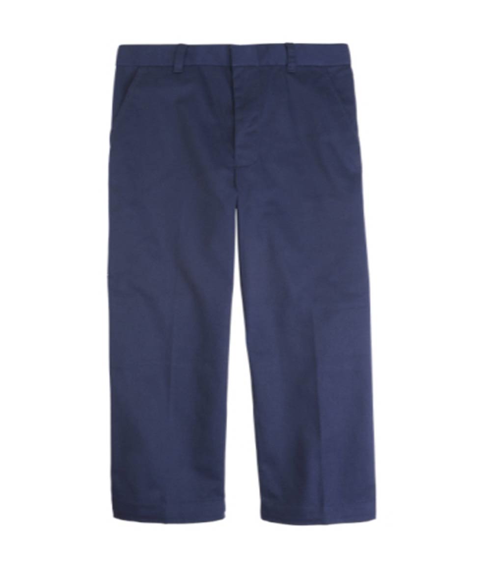Pantalones escolares para niños talla 16-20 azul marino - 1552988