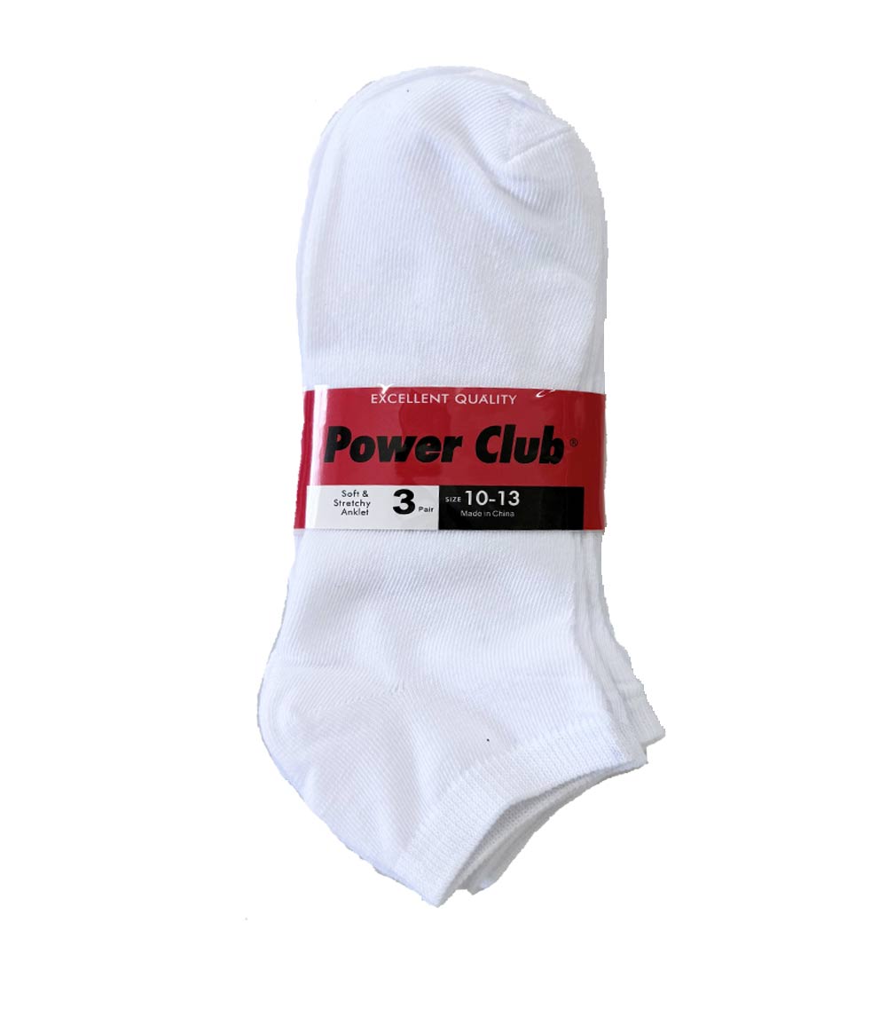 Socks - 10-13 Low Cut Socks - 30043 WHITE