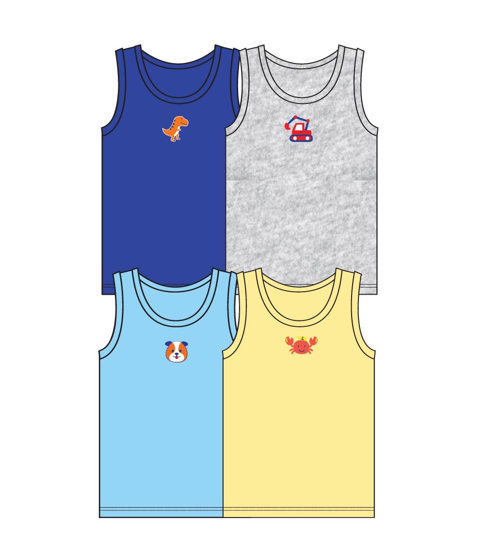 Boys Layette Tops - Size: 0-12 MTHS - 05019