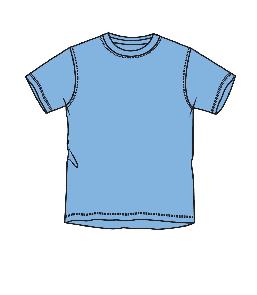 Performance Crew Neck Light Blue - 7543109