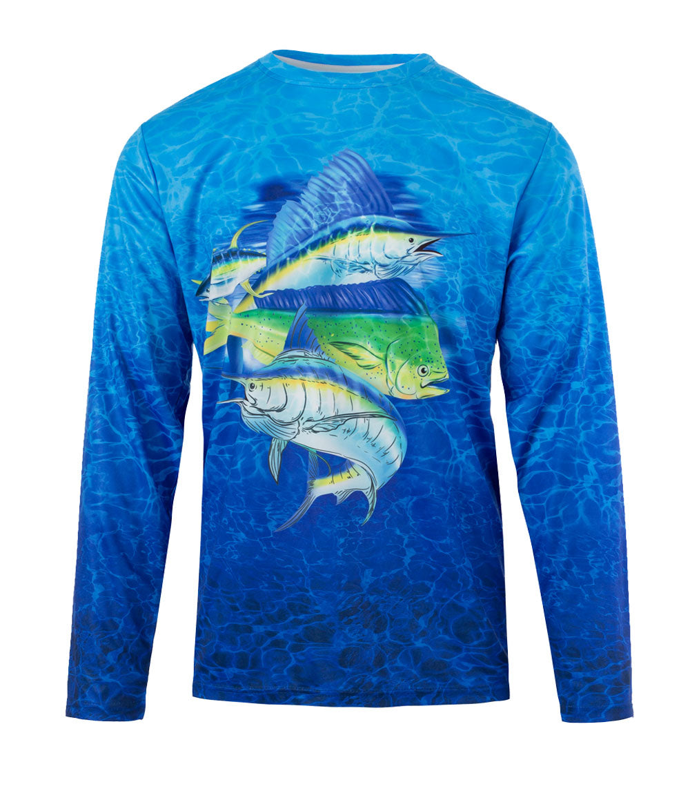 Boys Performance Fish Graphic-7605602