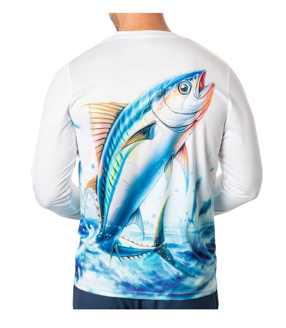 Men Performance L/S Fish Graphic-7623993 3XL