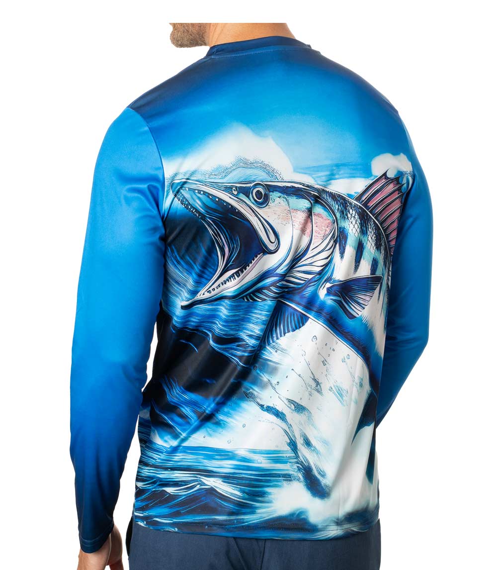 Men Performance L/S Fish Graphic-7658792 2XL