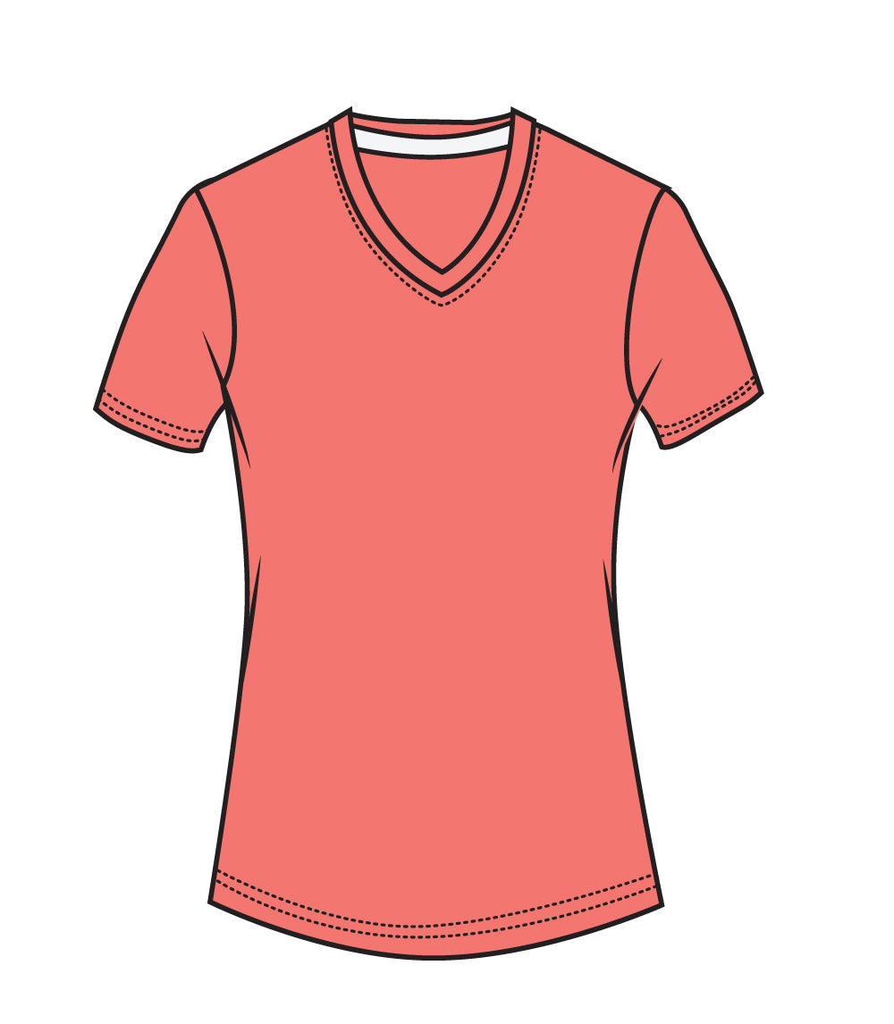 Polo deportivo de manga 3/4 para mujer, blanco - 9306909