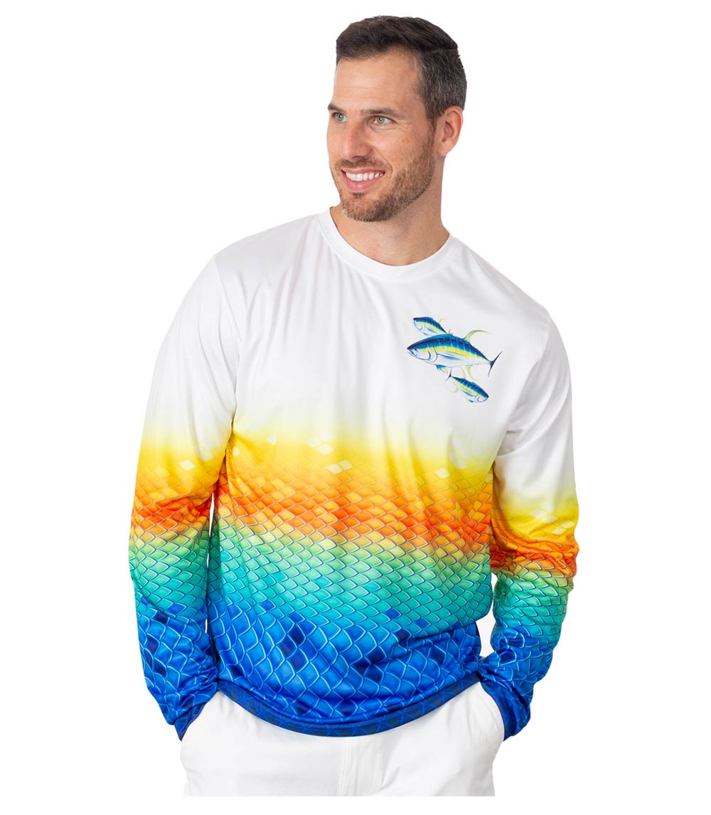 Men Performance Top Fish Graphic-7666395 2XL