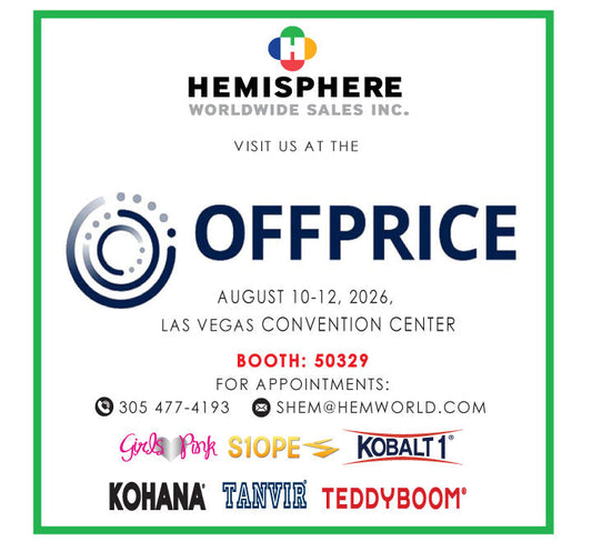Hemworld at the OFFPRICE BY INFORMA Las Vegas - Booth: 50329