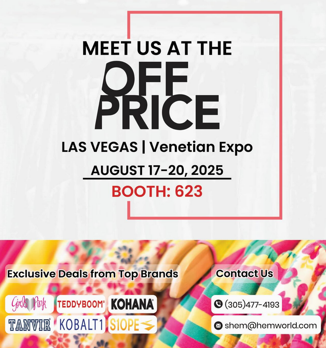Hemworld at the OFFPRICE Show Las Vegas – Booth 623