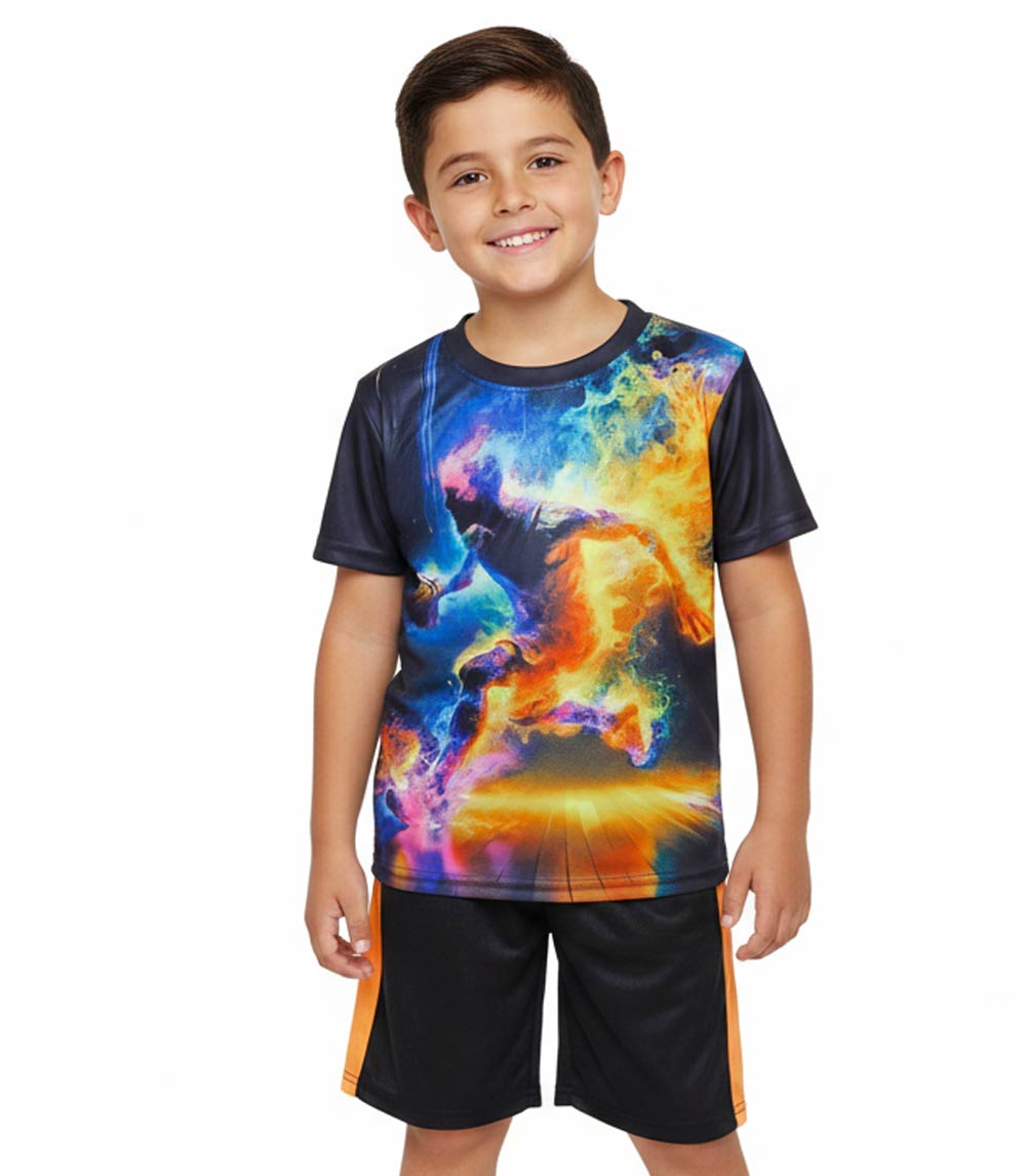 S1OPE Top Basketball Player Screen w Mesh Athletic Shorts-1339102