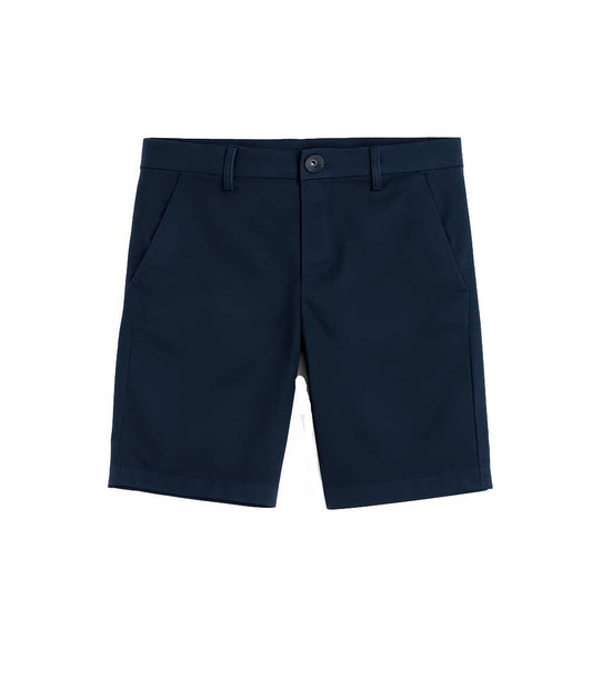 Pantalones escolares para niños talla 8-14 azul marino - 1552948