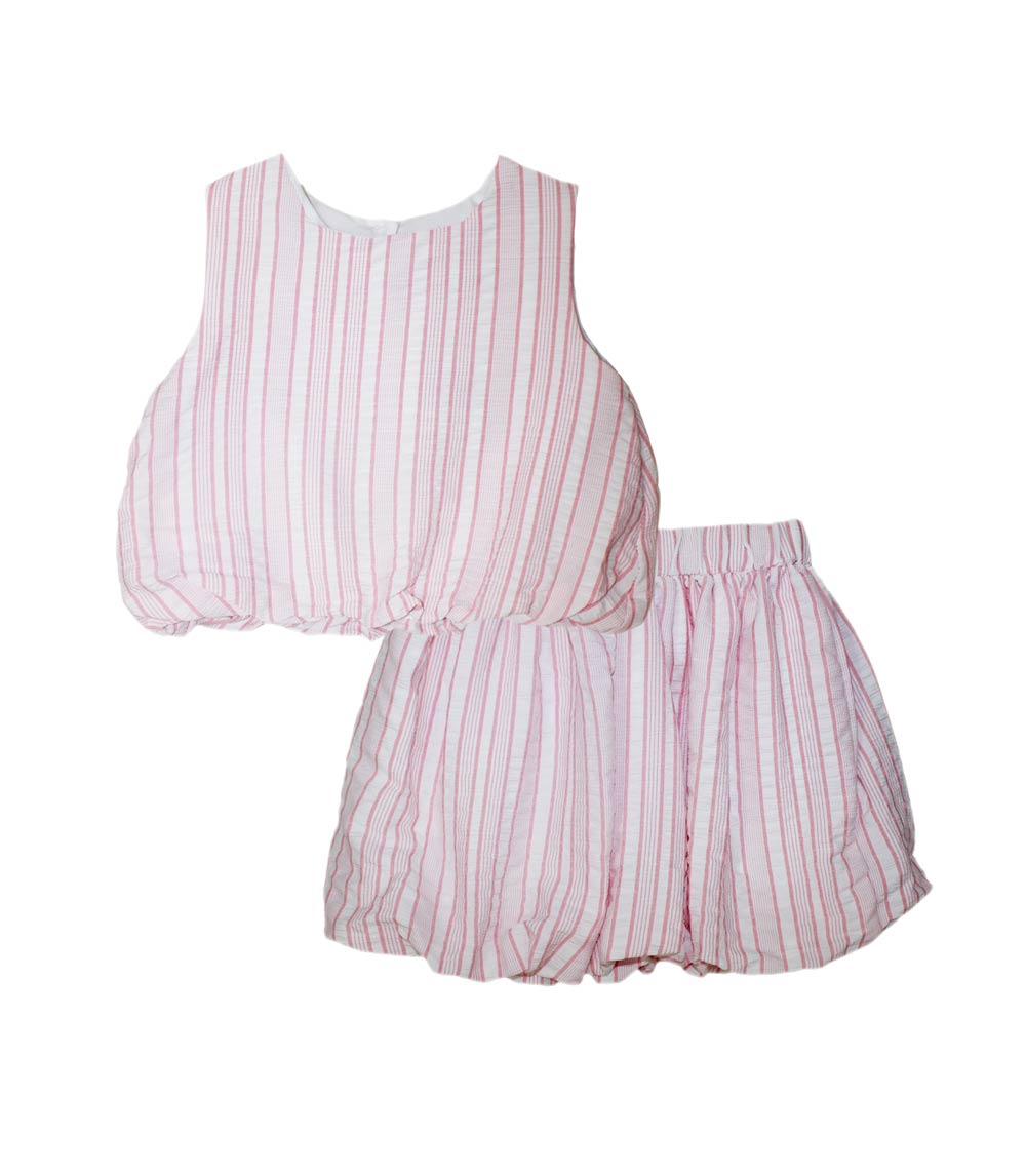 Girls Pink Vestido rosa con capucha para niña - 3289002
