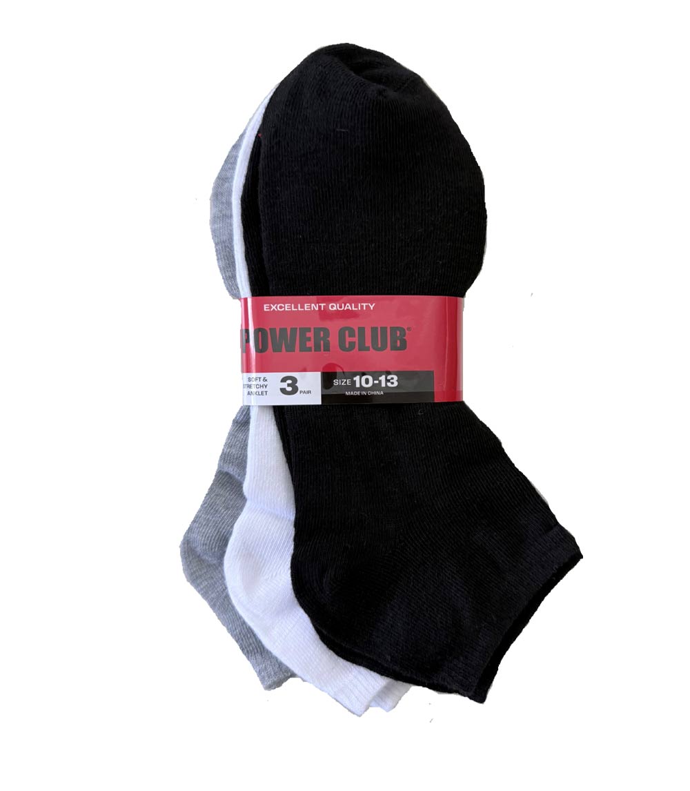 Socks - 9-11 Low Cut Socks - 30043911 ASST