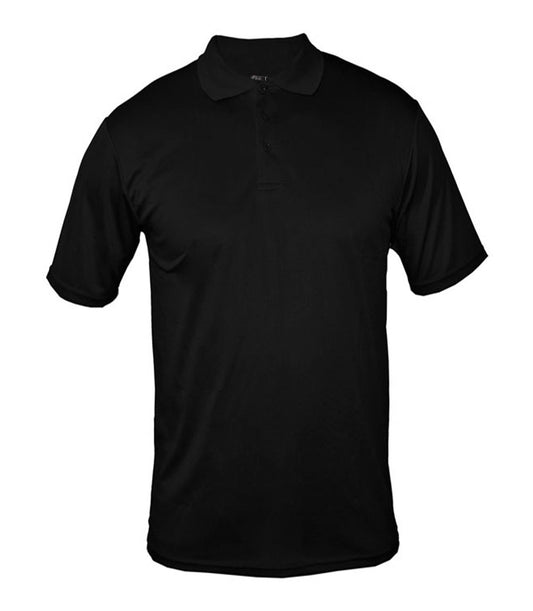 Men Performance Closed Mesh Polo Black - 7798909