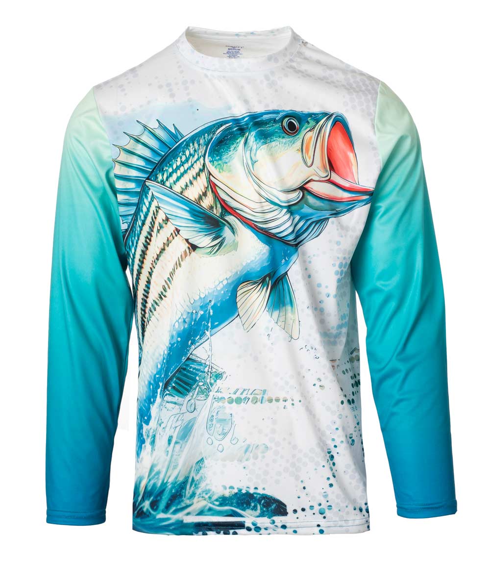 Men Performance L/S Fish Graphic-7622109