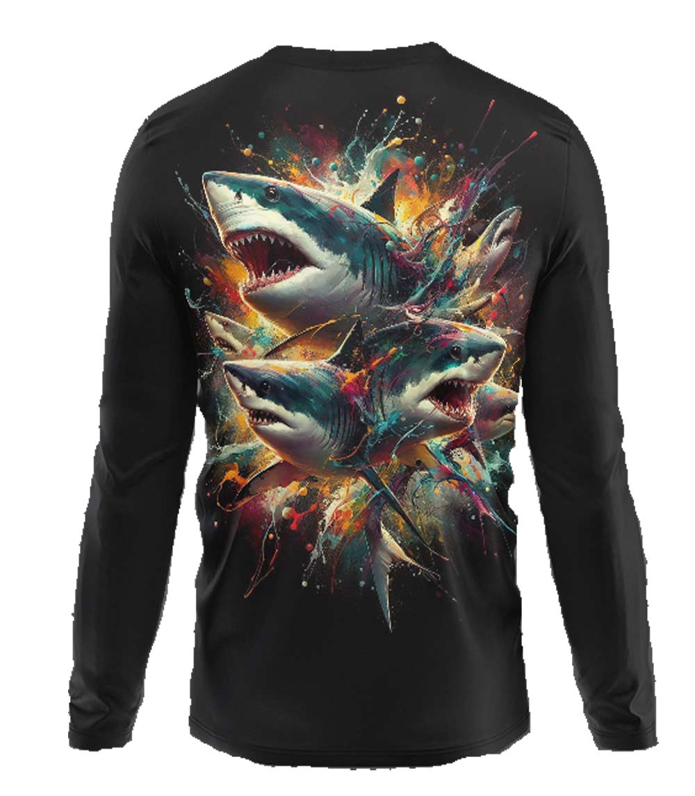 Men Performance Top Sharks Graphic-7635709