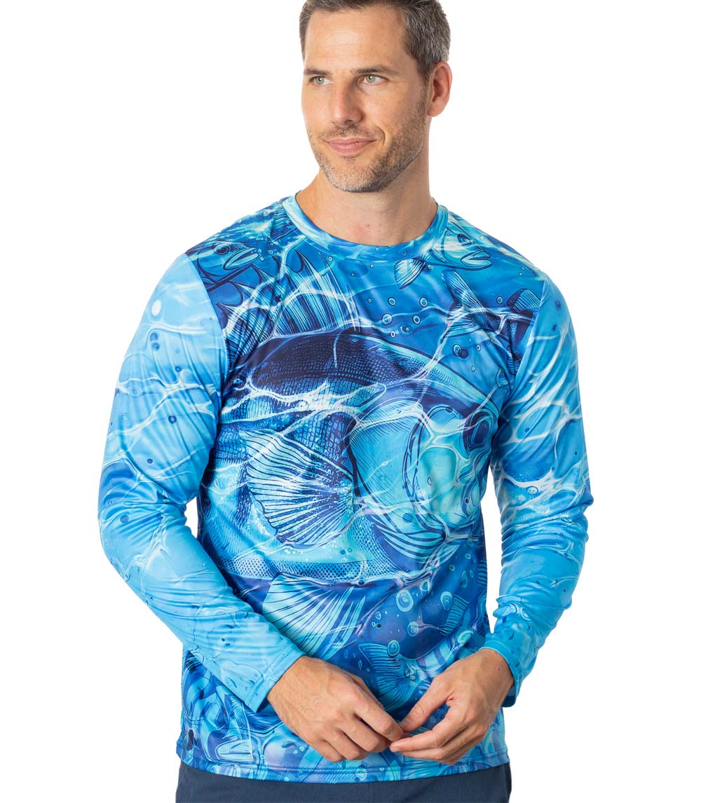 Men Performance L/S Top Fish Graphic-7676909