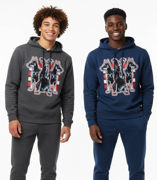 Boys 8-14 Doberman Hoodie & Jogger Set – S1OPE “Big Dog Energy” (Style 8185488)