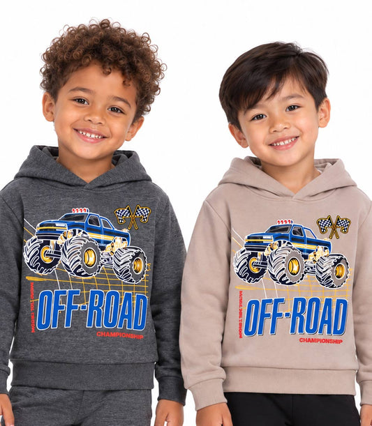 Toddler Boys Monster Truck Hoodie & Jogger Set – S1OPE 8198502